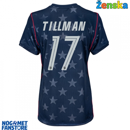 Sjedinjene Države Malik Tillman #17 Gostujuci Dres za Ženska SP 2026 Kratak Rukav